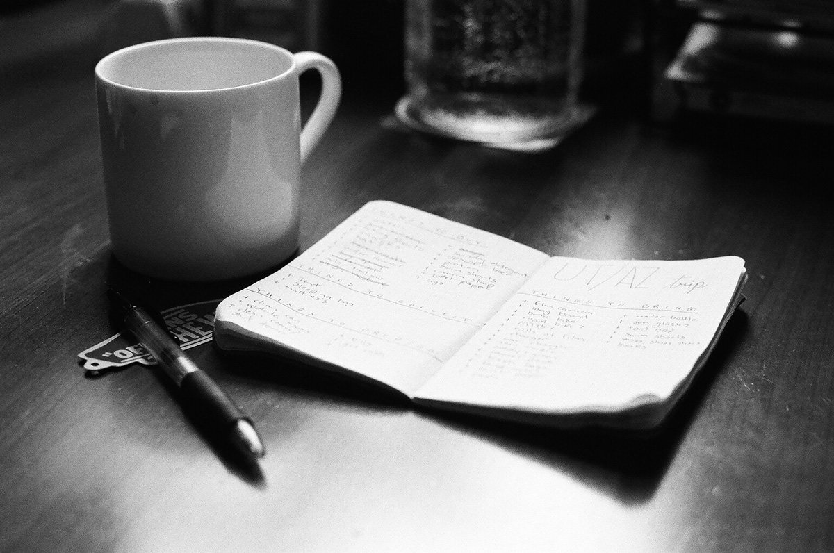 I think I wrote down "food" twice because I had way too much of it.